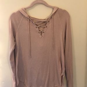 Soft & sexy brand hooded sweatshirt